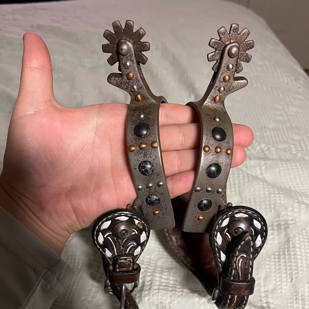 Professional Choice Spurs with Oxbow Straps